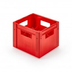 Bottle crate for 12 x 0.5 l. Cream bottles