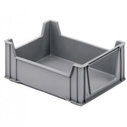Semi-open front storage container 40 x 30 x 10/15